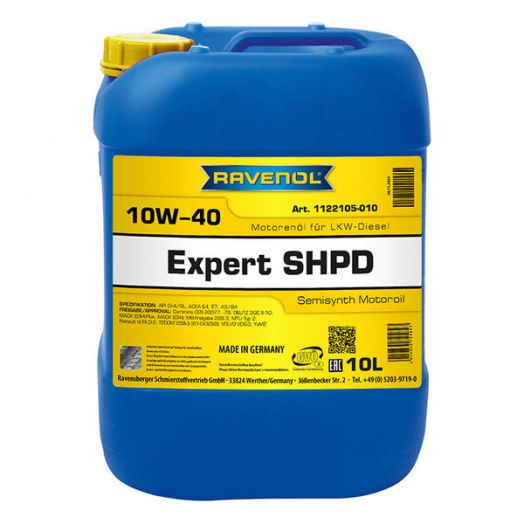 Ravenol Expert SHPD 10W-40, 10л