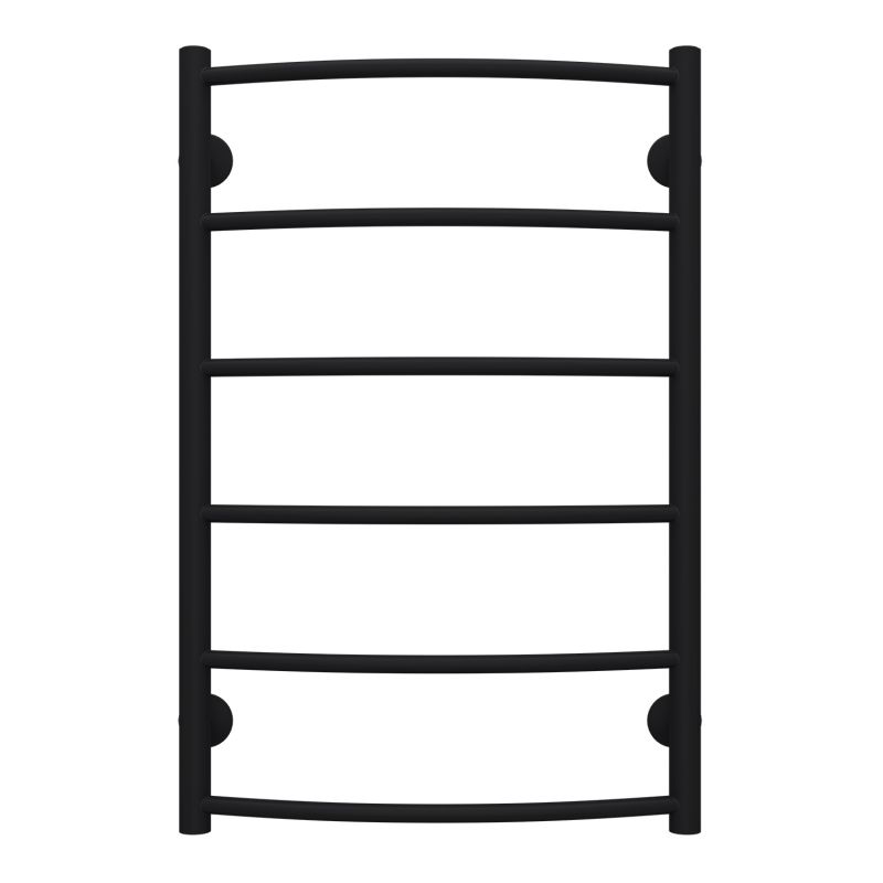 Полотенцесушитель водяной AZARIO VERONA 500/800 6 секций, черный AZ83874B