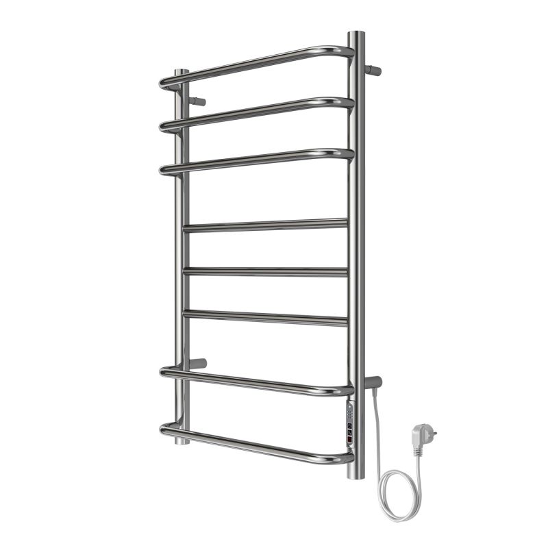 Полотенцесушитель электрический AZARIO MILAN 500/800 8 секций, хром AZ90858