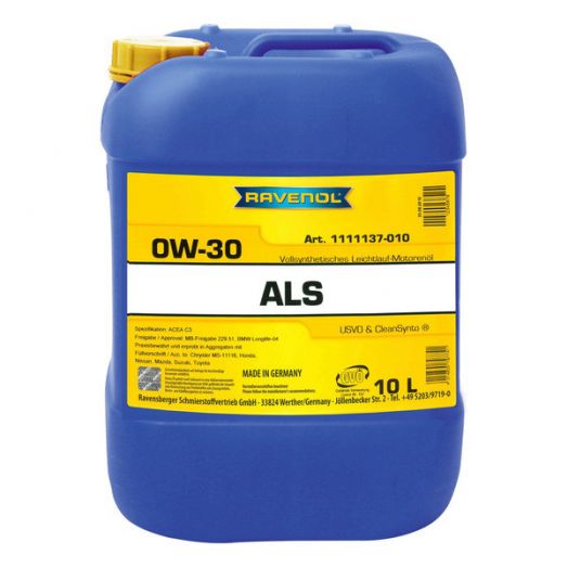 Ravenol ALS 0W-30, 10л