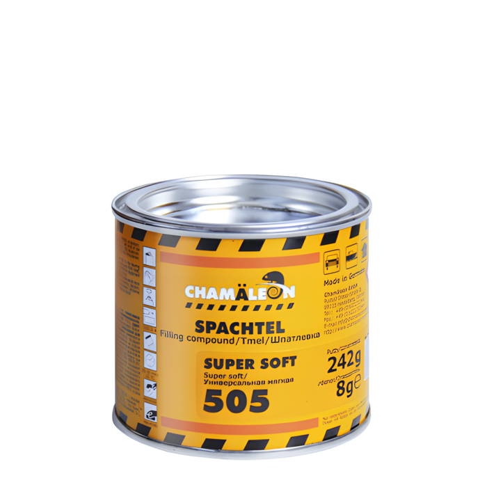 Chamaeleon Шпатлевка универсальная мягкая (вкл.отвердитель), объем 0,25кг.