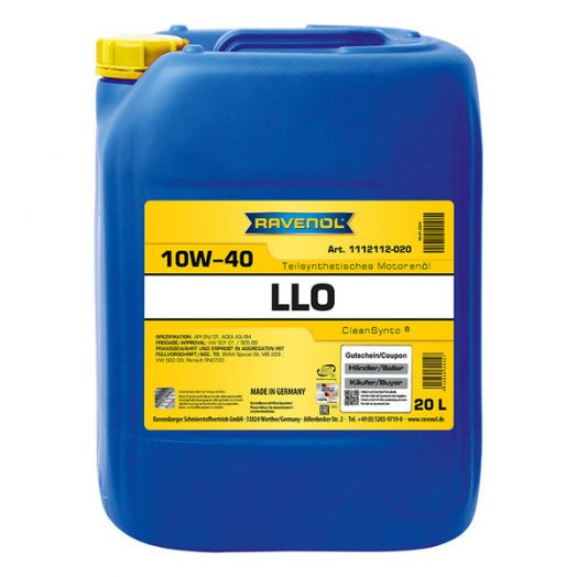 Ravenol LLO 10W-40, 20л