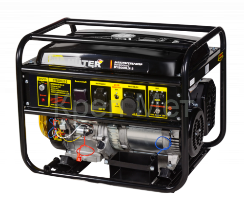 Портативный бензогенератор Huter DY8000LX-3