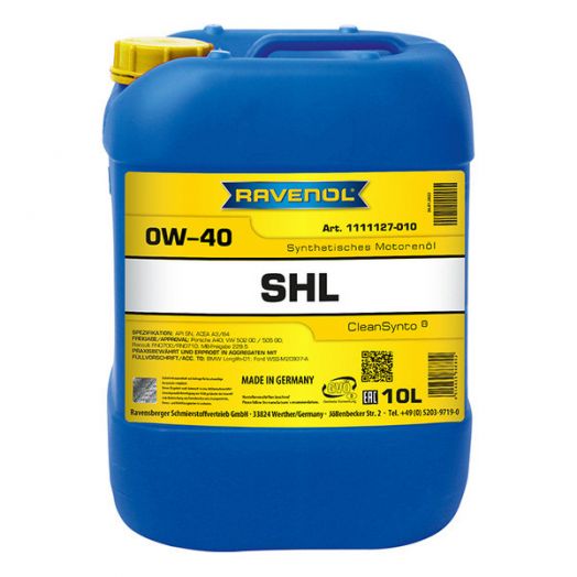 Ravenol SHL 0W-40, 10л