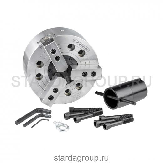 Патрон токарный механизированный K2405-250 (M85x2) FORCECHUCK со сквозным отверстием