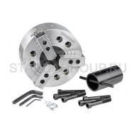 Патрон токарный механизированный K2405-250 (M85x2) FORCECHUCK со сквозным отверстием