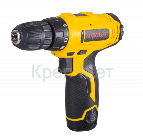 Дрель-шуруповерт Eurolux ДА-12/1Li