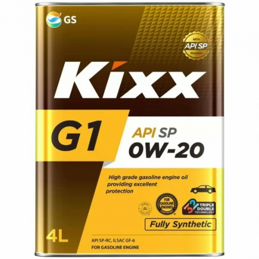 KIXX G1 SP 0W-20, 4л