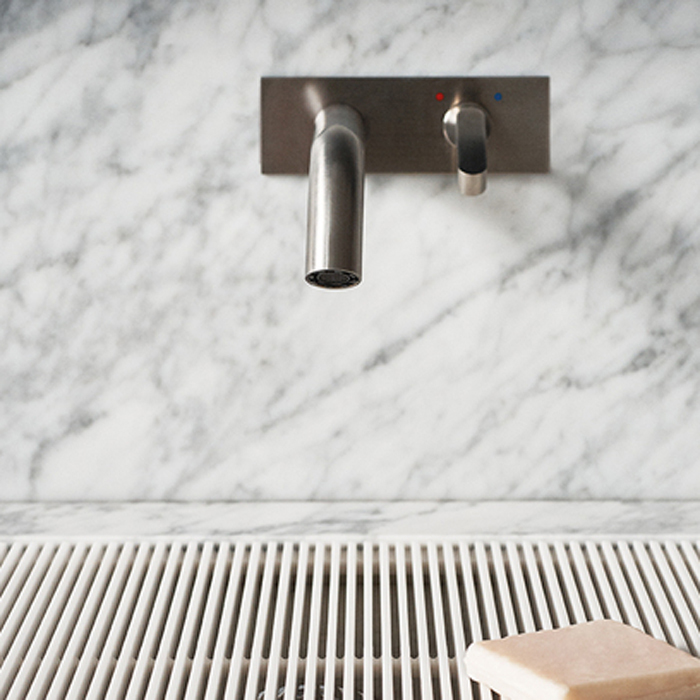 Изображение Смеситель для раковины Agape Square ARUB1009TA встраиваемый