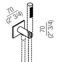 Держатель для ручного душа Agape Memory ARUB1074S схема 2
