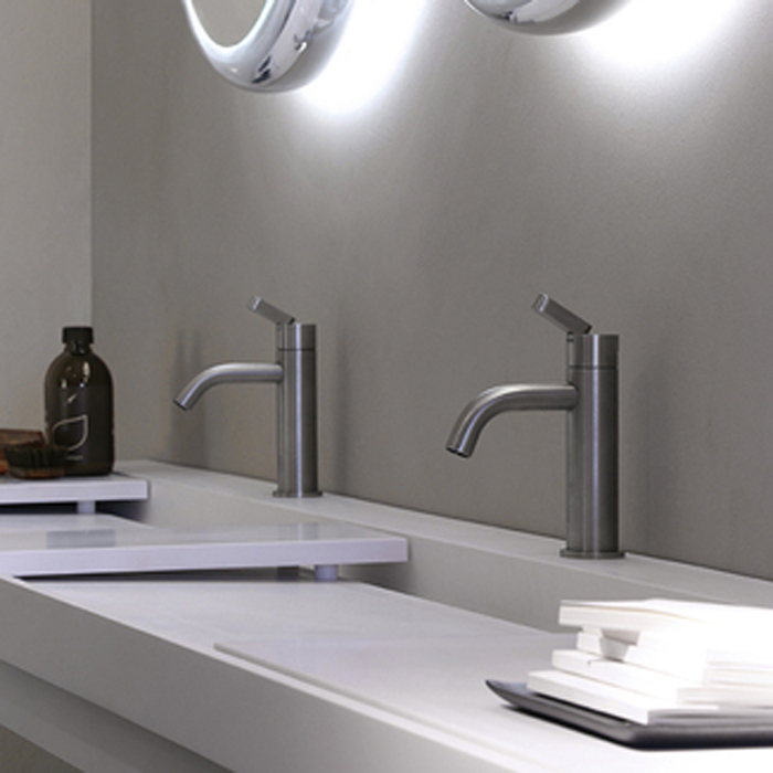 Изображение Смеситель для раковины Agape Square ARUB1083A на горизонтальную поверхность