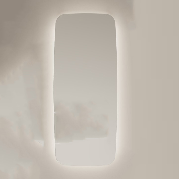 Прямоугольное зеркало Agape Seppia ASPE037V 120x50 см