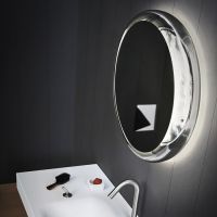 Круглое зеркало Agape Solid ASPE05991L 60,5x60,5 см схема 1