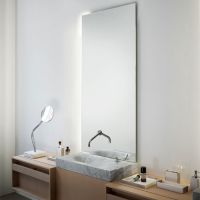 Прямоугольное зеркало Agape Nudo LED ASPE0812 80x120 см с подсветкой схема 1