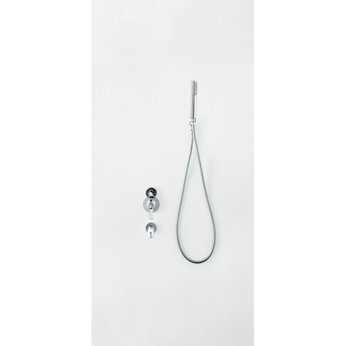 Ручной душ Agape Al dente MET0169RS, без гибкого шланга, цвет: хром