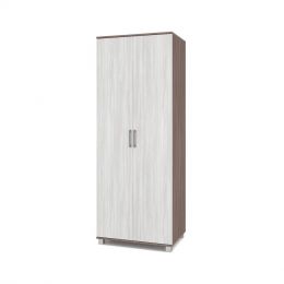 Ева Е20 Шкаф 2-х дв Шимо темный/Шимо светлый