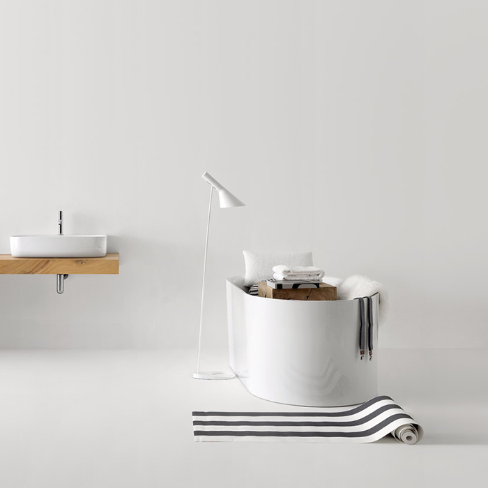 Kerasan Nolita Ванна акриловая отдельностоящая 145х78 535001 ФОТО