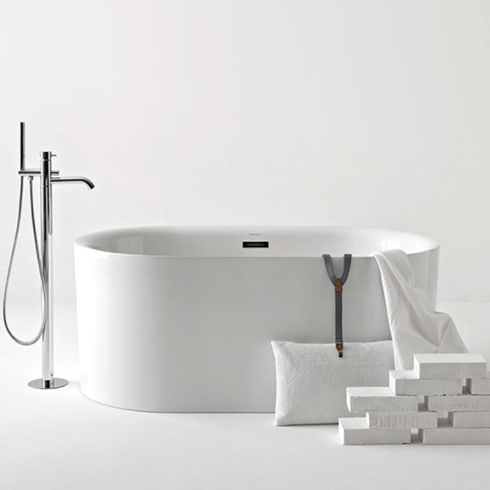 Kerasan Nolita Ванна акриловая отдельностоящая 145х78 535001