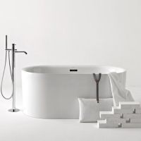 Kerasan Nolita Ванна акриловая отдельностоящая 145х78 535001 схема 1