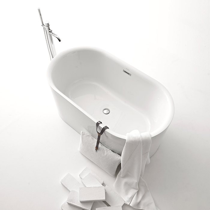 Kerasan Nolita Ванна акриловая отдельностоящая 145х78 535001 ФОТО