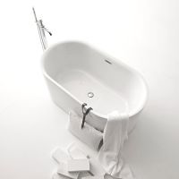 Kerasan Nolita Ванна акриловая отдельностоящая 145х78 535001 схема 6