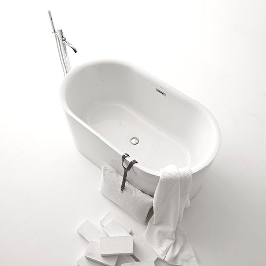 Kerasan Nolita Ванна акриловая отдельностоящая 145х78 535001 схема 6