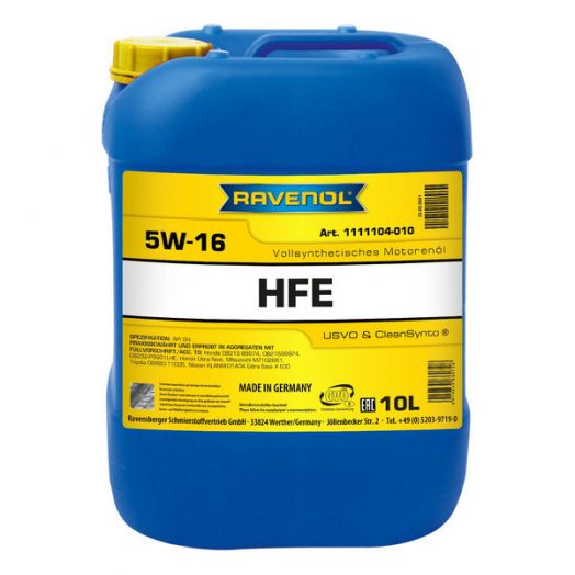 Ravenol HFE 5W-16, 10л