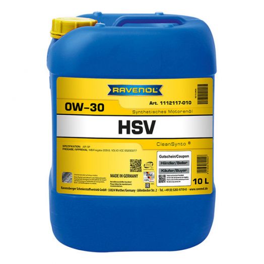 Ravenol HSV 0W-30, 10л