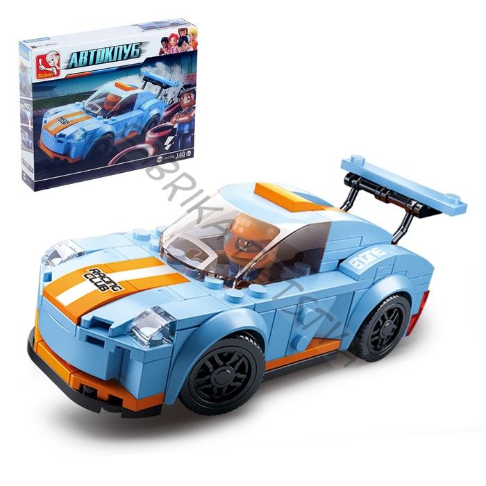 Конструктор «Спорткар», 148 деталей