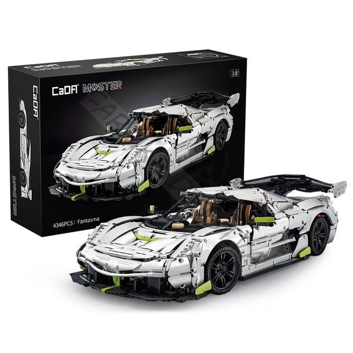 Конструктор Техно «Спорткар», 4346 деталей, масштаб 1:8