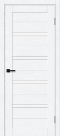 Межкомнатная Дверь ПЭТ Bravo Браво-28/2 (WS) White Silkwood / Magic Fog 800х2000мм (полотно 1шт) / Браво