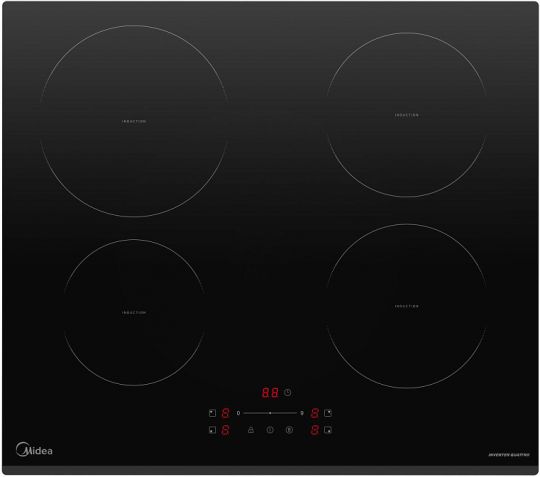 Индукционная стеклокерамич. панель Midea MIH64707F