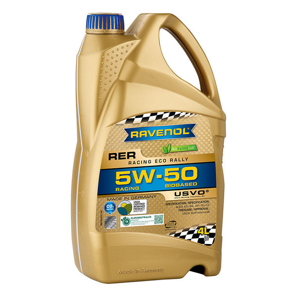 Ravenol Racing Eco Rally RER 5W-50, 4л