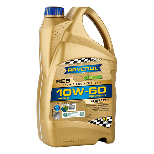 Ravenol Racing Eco Synthetic RES 10W-60, 5л