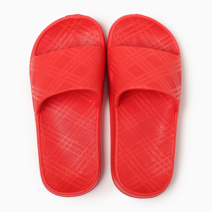 Пантолеты пляжные детские, размер 32, ЭВА, красные