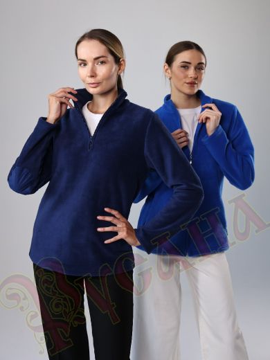 флисовые толстовки для спецодежды синие