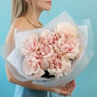 7 французских роз (сорт Пинк Мондиаль)
