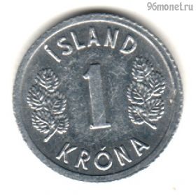 Исландия 1 крона 1980