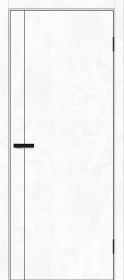 Межкомнатная Дверь с Экошпоном Bravo Браво-0.10.П Snow Art 600х2000мм (полотно 1шт, коробка, наличник 5шт) / Браво