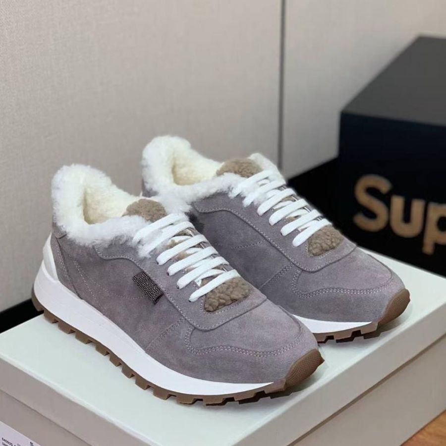Кроссовки BRUNELLO CUCINELLI зимние