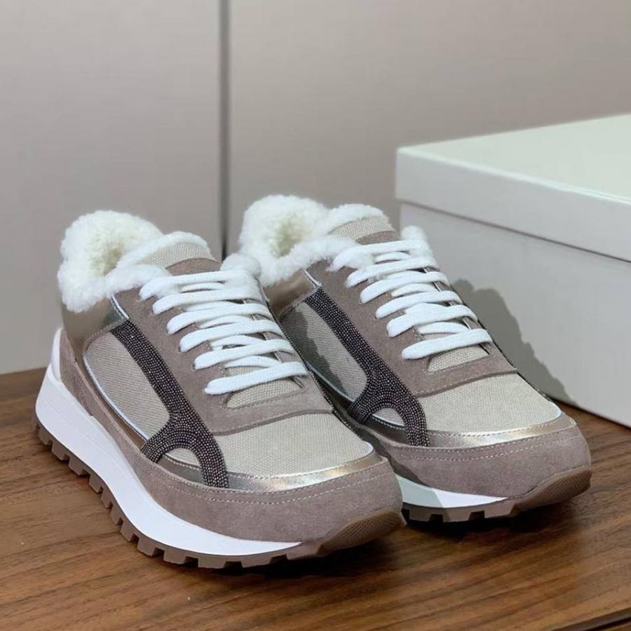 Кроссовки BRUNELLO CUCINELLI зимние