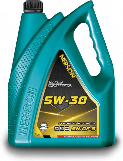 Nerson Oil Red Line Professional synthetic SN/GF-5 5W-30, 4л