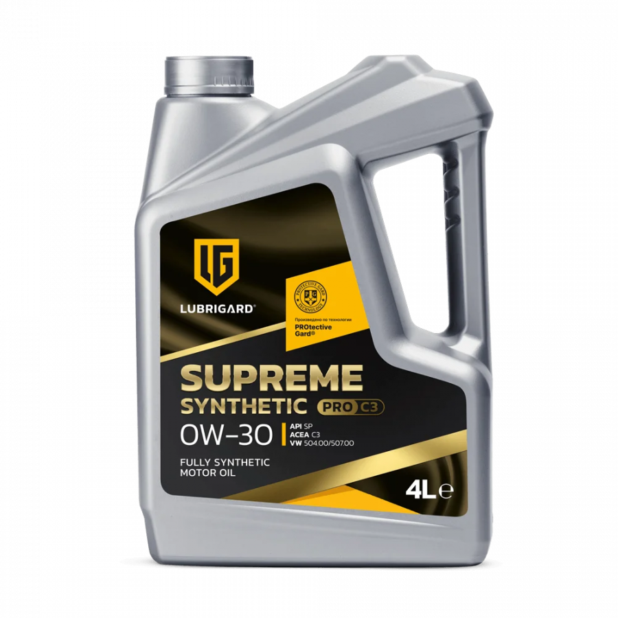 Lubrigard Supreme Synthetic Pro C3 0W-30, 4л