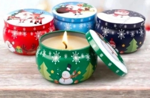 Набор новогодних свечей 50210