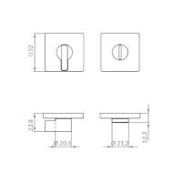 Фиксатор-накладка Punto BK6.K.EST.Q52 JOY схема