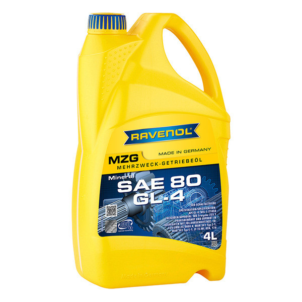 Ravenol Getriebeoel MZG SAE 80, 4л