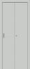 Дверь-Книжка Складная ПЭТ Bravo  Дверь-Книжка Складная ПЭТ Bravo Браво-0.П Grey Silk Межкомнатная 350x2000, 400x2000мм / Браво White Silk Межкомнатная 350x2000, 400x2000мм / Браво