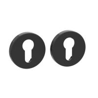 Накладка под цилиндр Punto ET.R.EST.R52 матовый черный