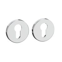 Накладка под цилиндр Punto ET.R.EST.R52 полированный хром