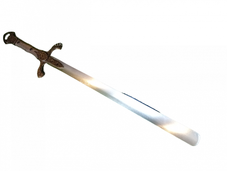 Ложка для обуви Меч золотой